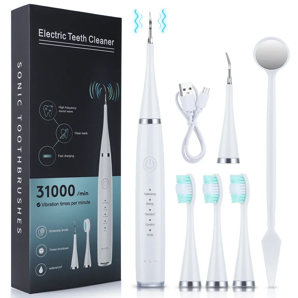 Whitening Teeth Dentist - 超音波スケーラー 歯のクリーニング 歯石除去 プラーク除去 充電式歯のホワイトニング オーラルケアおよび歯のクリーナー