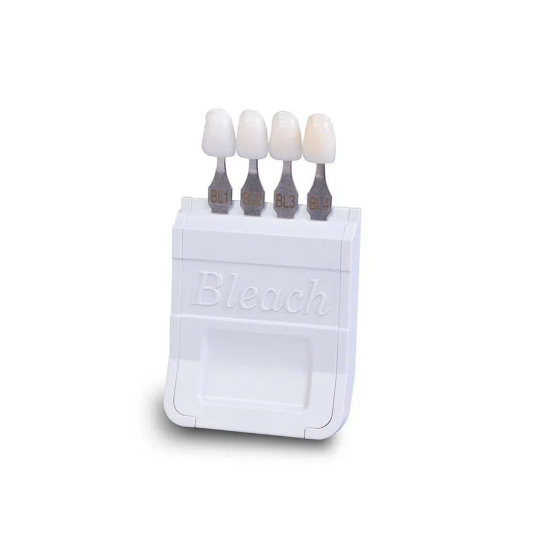 Teeth Whitening Bleach - 4 色歯科漂白シェードガイド漂白チャート歯のホワイトニングベース Vita A-D BL1/2/3/4