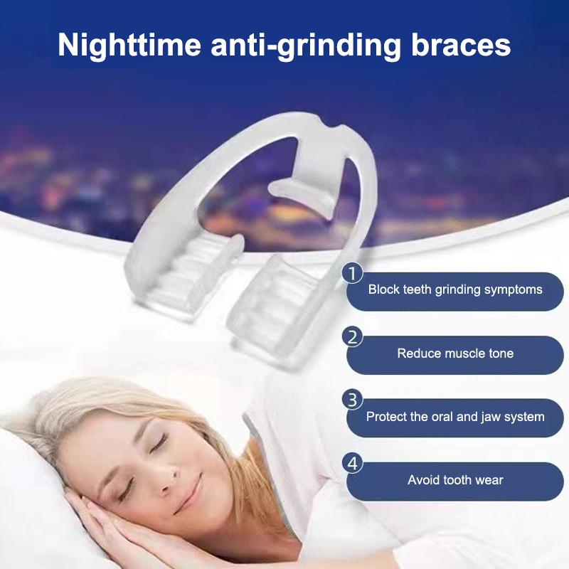 Dental Guard Night - ● 1/2/5個入り歯ぎしり防止マウスガード、睡眠用マウスガード、歯ぎしり矯正器具、歯列矯正トレーナー、睡眠補助、歯保護ツール