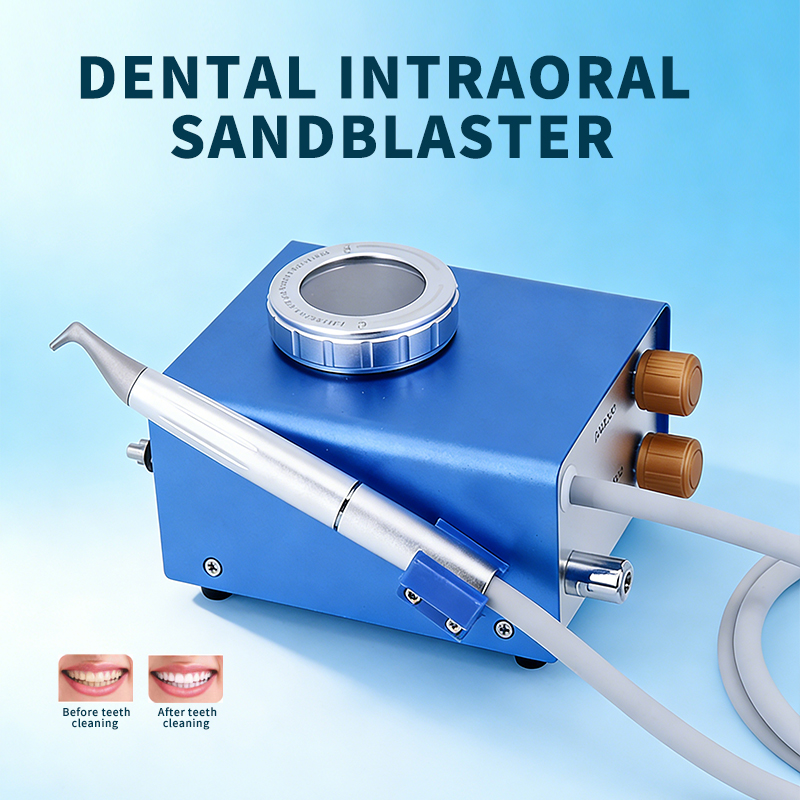 Teeth Whitening Device - 歯科用歯磨きサンドブラストマシン B2/M4 エアポリッシャー フローエア駆動式装置 歯のクリーニング ホワイトニング