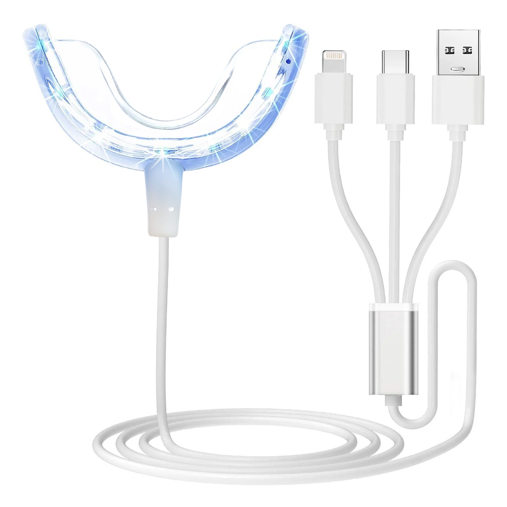 Teeth Whitening Led Light - 歯のホワイトニング アクセラレーター ライト、16 倍強力な青色 LED ライト