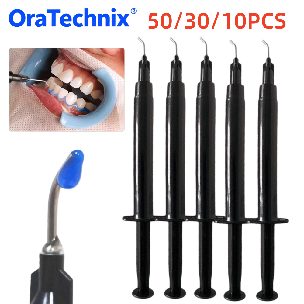 Teeth Whitening Foam - 50/30/10 個歯科用ガムプロテクター 1.5 ミリリットル歯肉バリアダム歯シリンジゲルプロフェッショナル歯保護剤