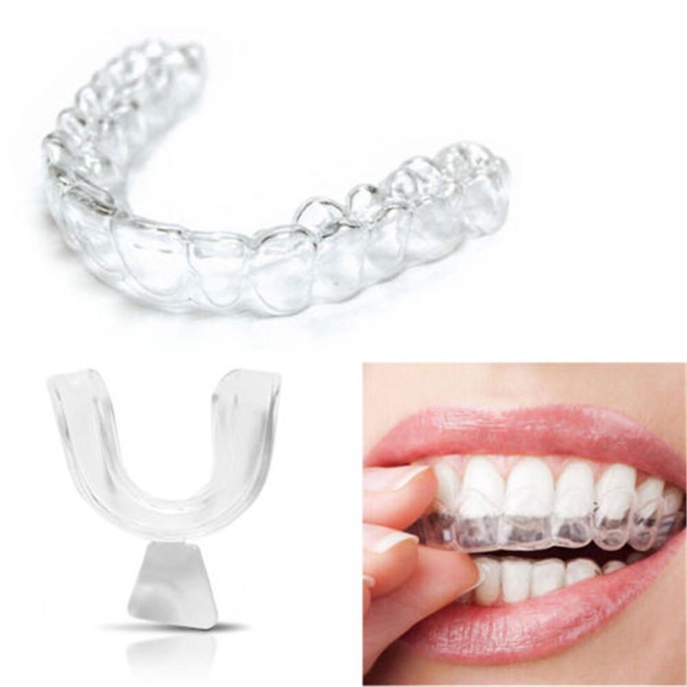 Dental Guard Night - シリコン製ナイトマウスガード 取り外し可能な歯肉保護具 歯のケア用マウストレイ 熱成形デンタルマウスガード いびき防止・歯ぎしり防止
