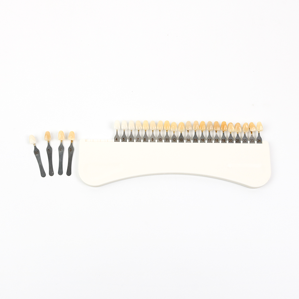 3D歯のホワイトニングシェードガイド 25色 磁器歯の漂白チ - Teeth Whitening Shade Guide のレビューと価格