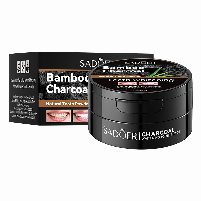 竹活性炭粉末,歯のホワイトニング,歯石,汚れの除去,黄色,6 - Whitening Powder Activated のレビューと価格