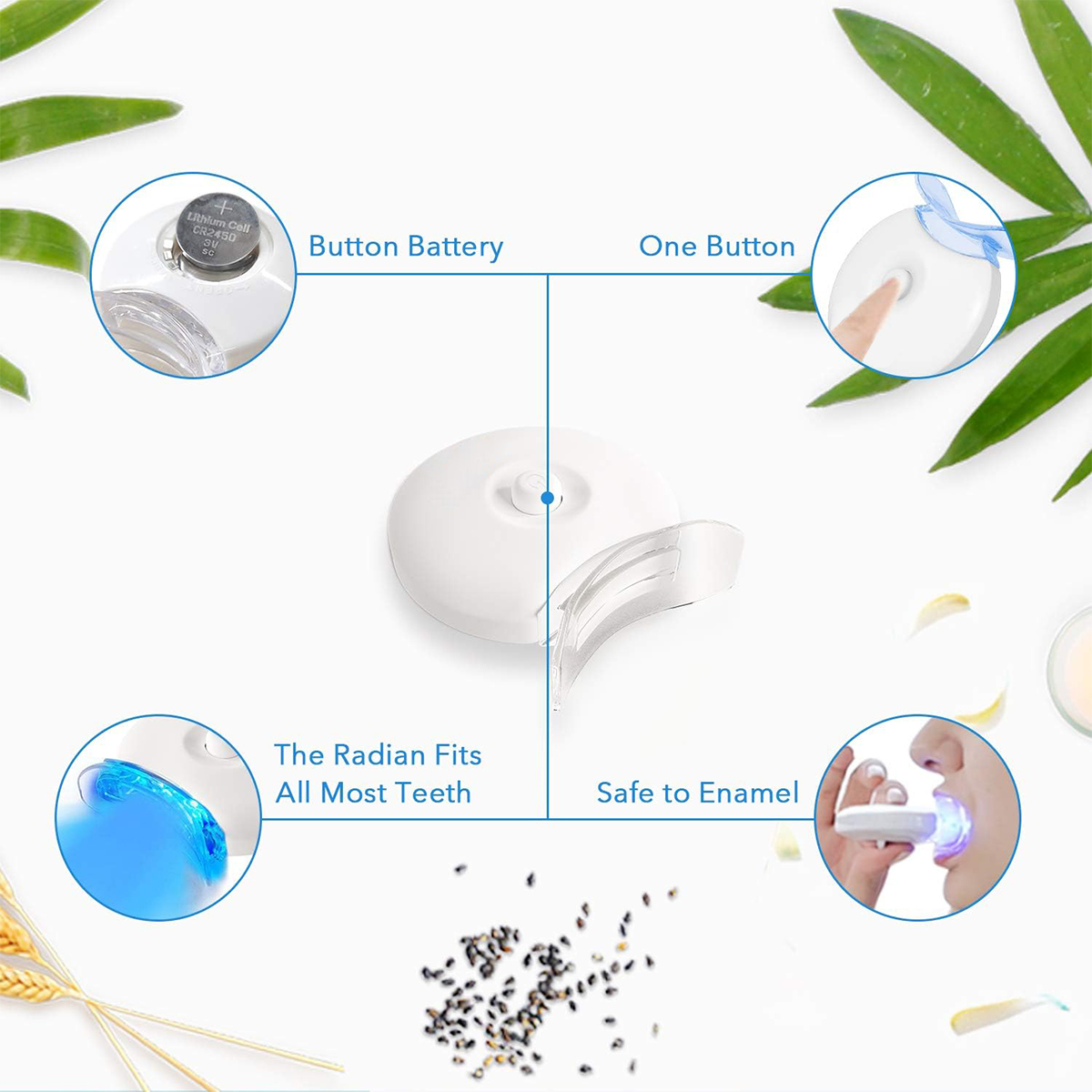 歯のホワイトニングキット - 35% カルバミド過酸化物を含 - Teeth Whitening Foam のレビューと価格