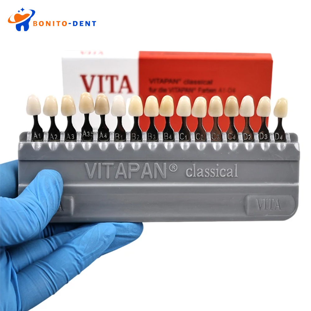 VITA 16 色歯の色見本ガイド歯科ホワイトニング研磨キッ - Teeth Whitening Shade Guide のレビューと価格