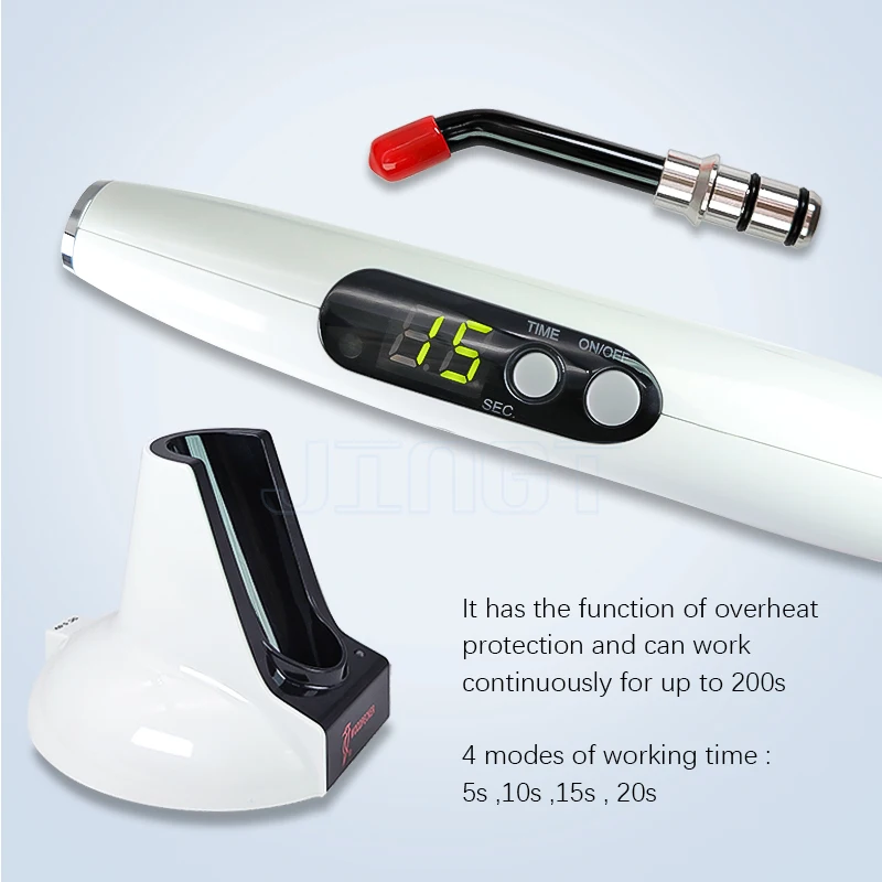 歯科用硬化光ウッドペッカー LED B LED マシン口腔感 - Teeth Whitening Led Light のレビューと価格