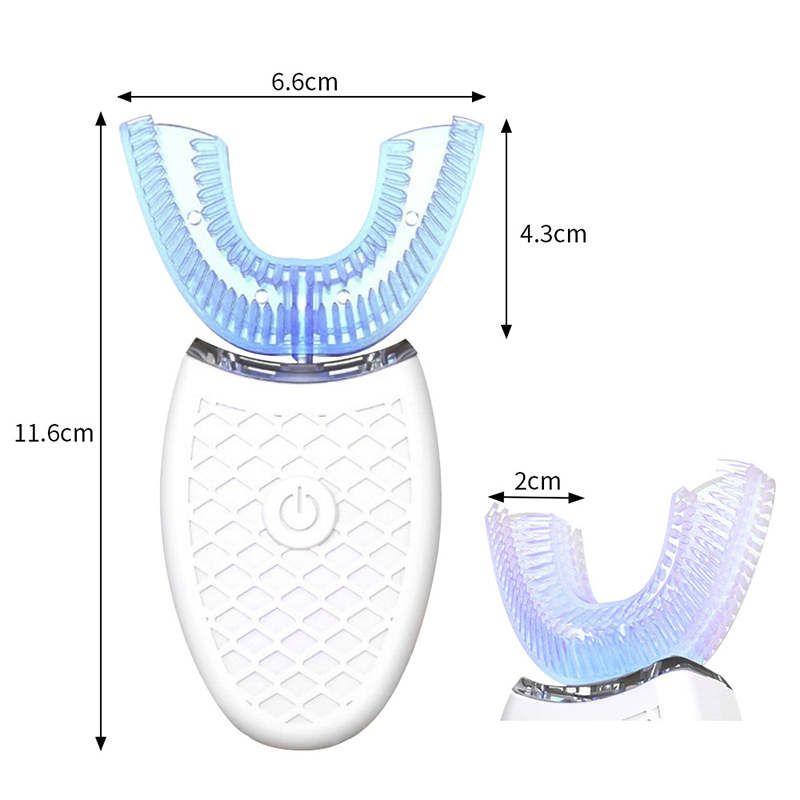 柔らかい毛 U 字型スマート歯ホワイトニング防水プロフェッシ - Teeth Whitening Device のレビューと価格