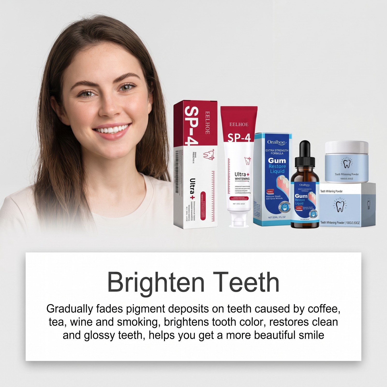 オーラルケアコンボセット ホワイトニング歯磨き粉 マウスウォ - Teeth Whitening Foam のレビューと価格