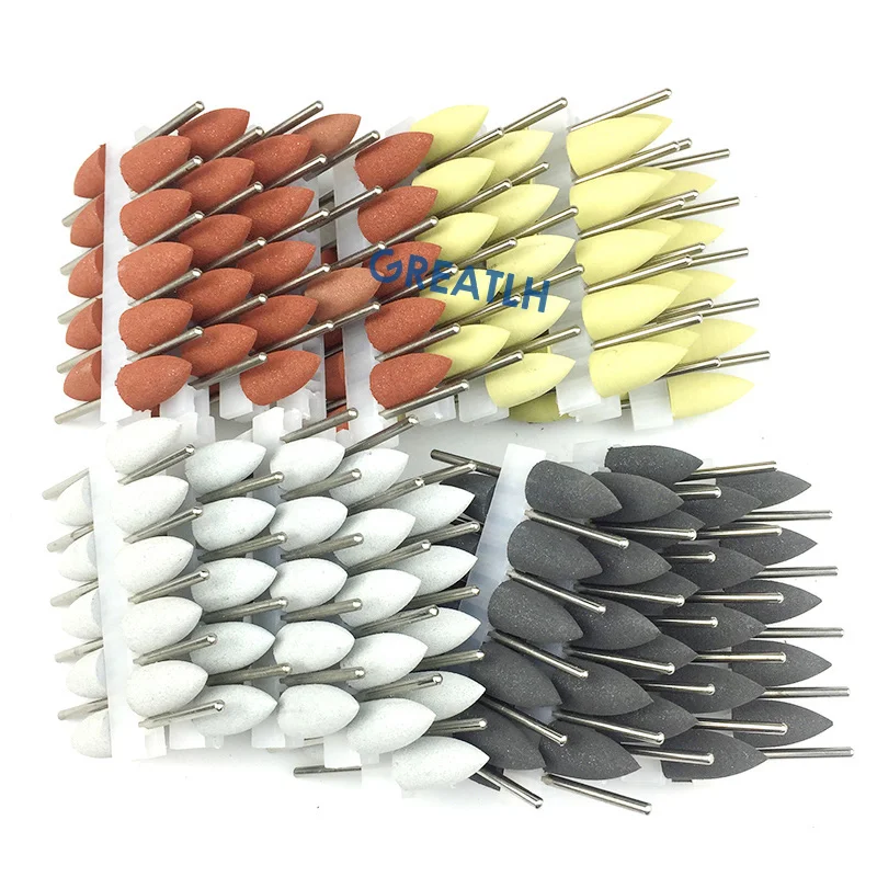 50 ピース/バッグ歯科ポリッシャーアクセサリーキット 2. - Whitening Teeth Dentist のレビューと価格