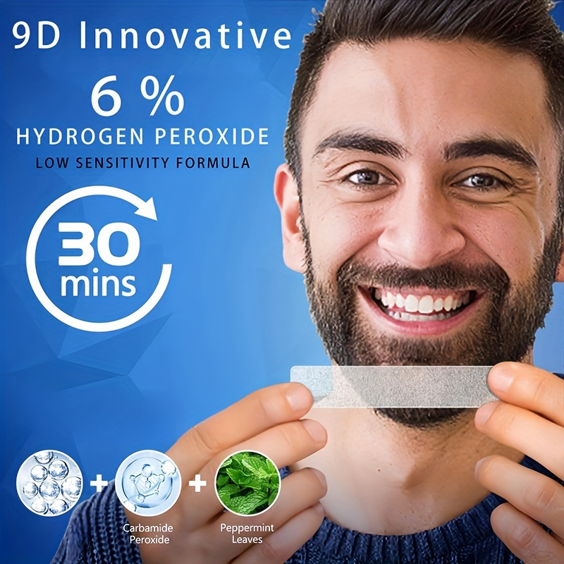 9D Aurany ホワイト歯ホワイトニング ストリップ 2 - Teeth Whitening Foam のレビューと価格