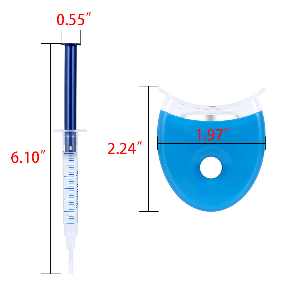 1 セット歯のホワイトニング 44% 過酸化物歯科漂白システ - Teeth Whitening Device のレビューと価格
