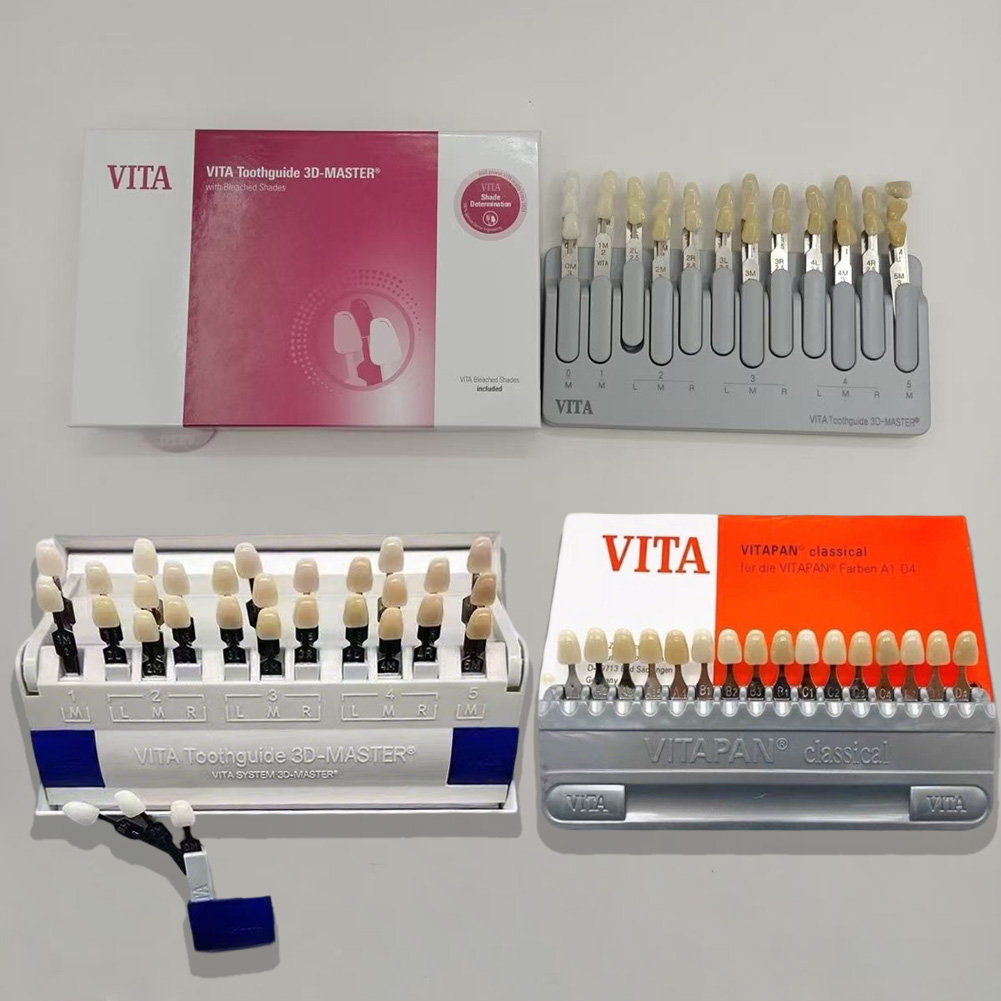 4モデル VITA トゥースガイド デンタルシェードガイド  - Teeth Whitening Shade Guide のレビューと価格