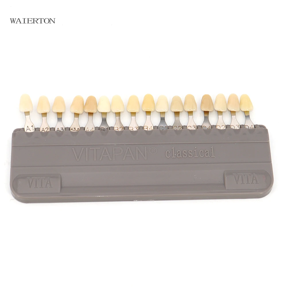 16色歯のホワイトニング用ポーセレン 16色シェードガイド  - Teeth Whitening Shade Guide のレビューと価格