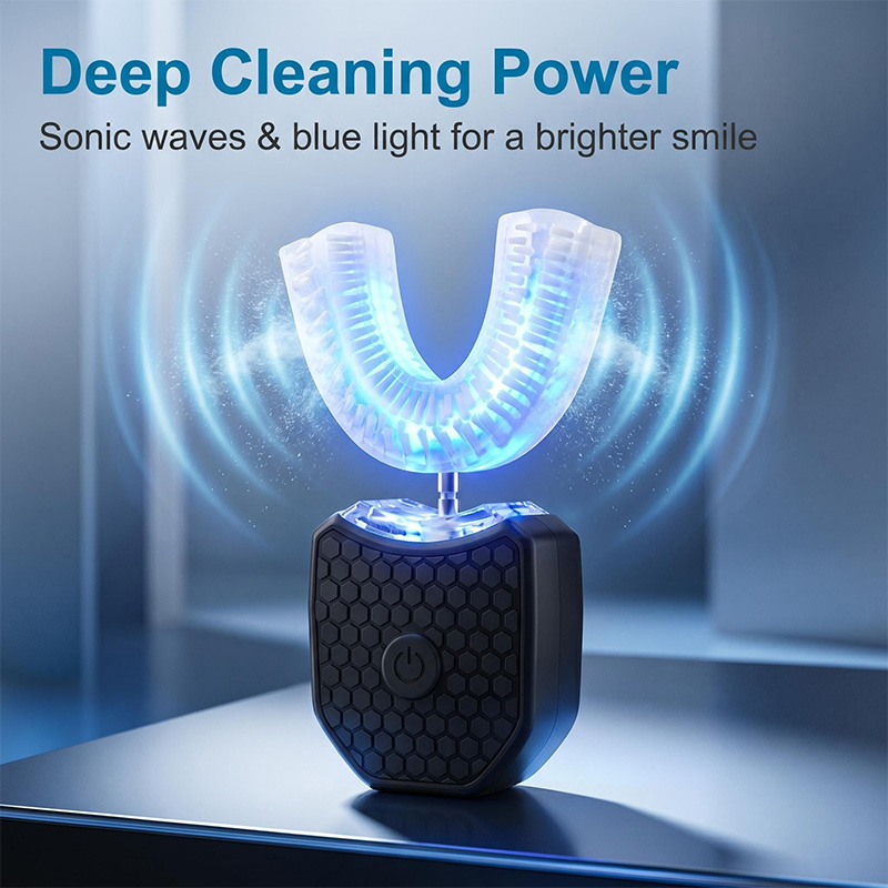 U字型電動歯ブラシ - 歯と歯のホワイトニング用口腔内洗浄器 - Teeth Whitening Device のレビューと価格