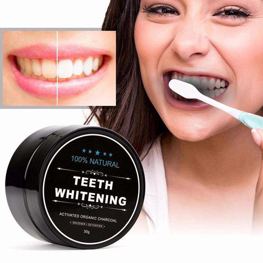 活性化有機炭パウダー歯磨き粉、歯をきれいにし、強化し、ホワイ - Whitening Powder Activated のレビューと価格