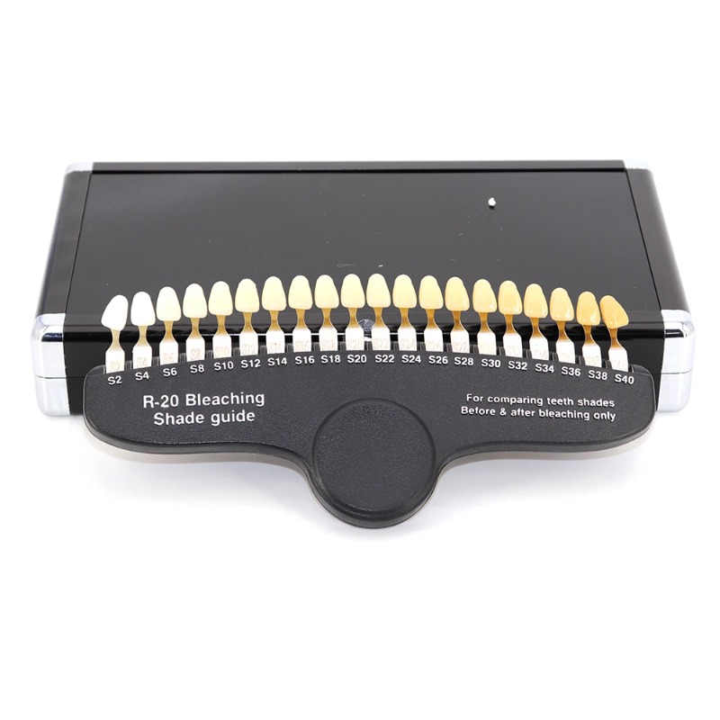 20/27色 3D歯科ラボ用ブリーチシェードガイド 歯のホワ - Teeth Whitening Shade Guide のレビューと価格