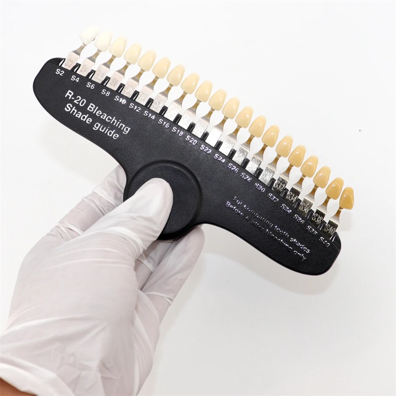20/27色 3D歯科ラボ用ブリーチシェードガイド 歯のホワ - Teeth Whitening Shade Guide のレビューと価格