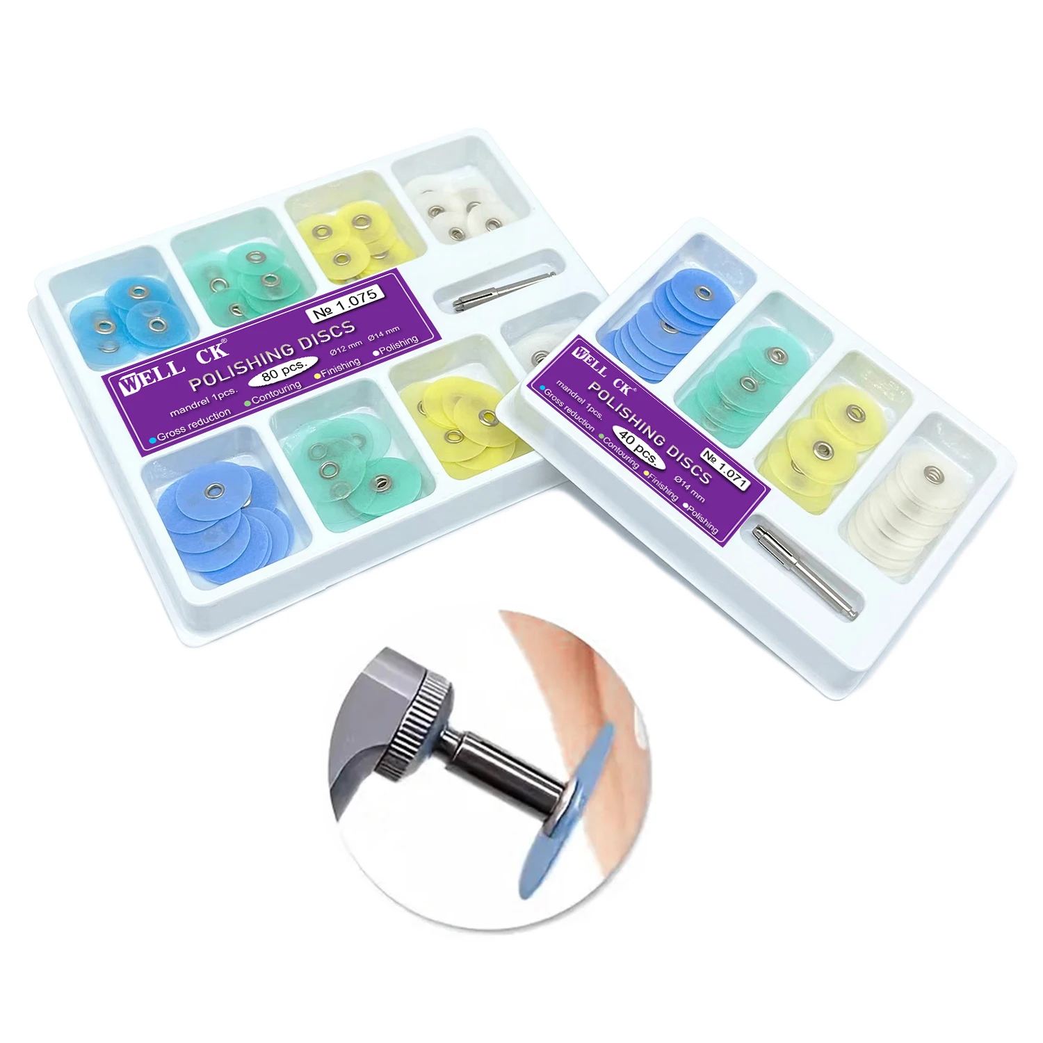 WELLCK 歯科研磨ディスク総減少輪郭マンドレル消耗品スト - Whitening Teeth Dentist のレビューと価格