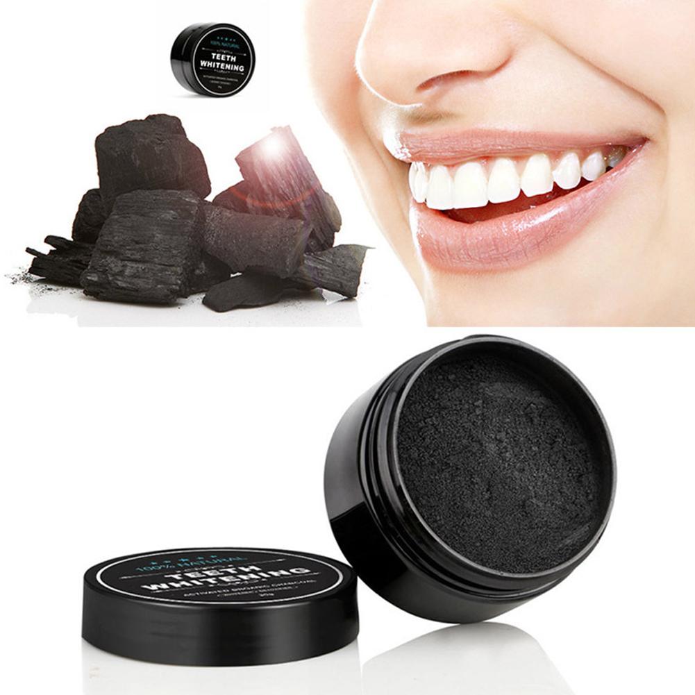 歯のホワイトニングパウダー 天然オーガニック活性竹炭 黄ばみ - Whitening Powder Activated のレビューと価格