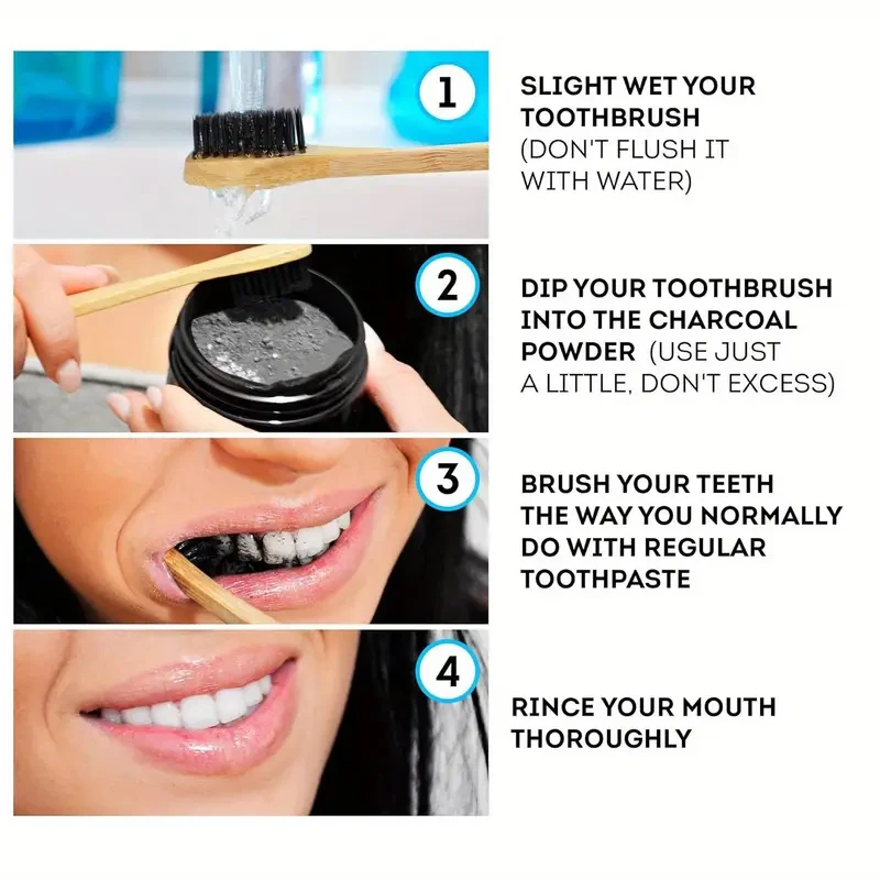 歯の美白ホワイトニングパウダーディープクリーニングプラークの - Teeth Whitening Bleach のレビューと価格