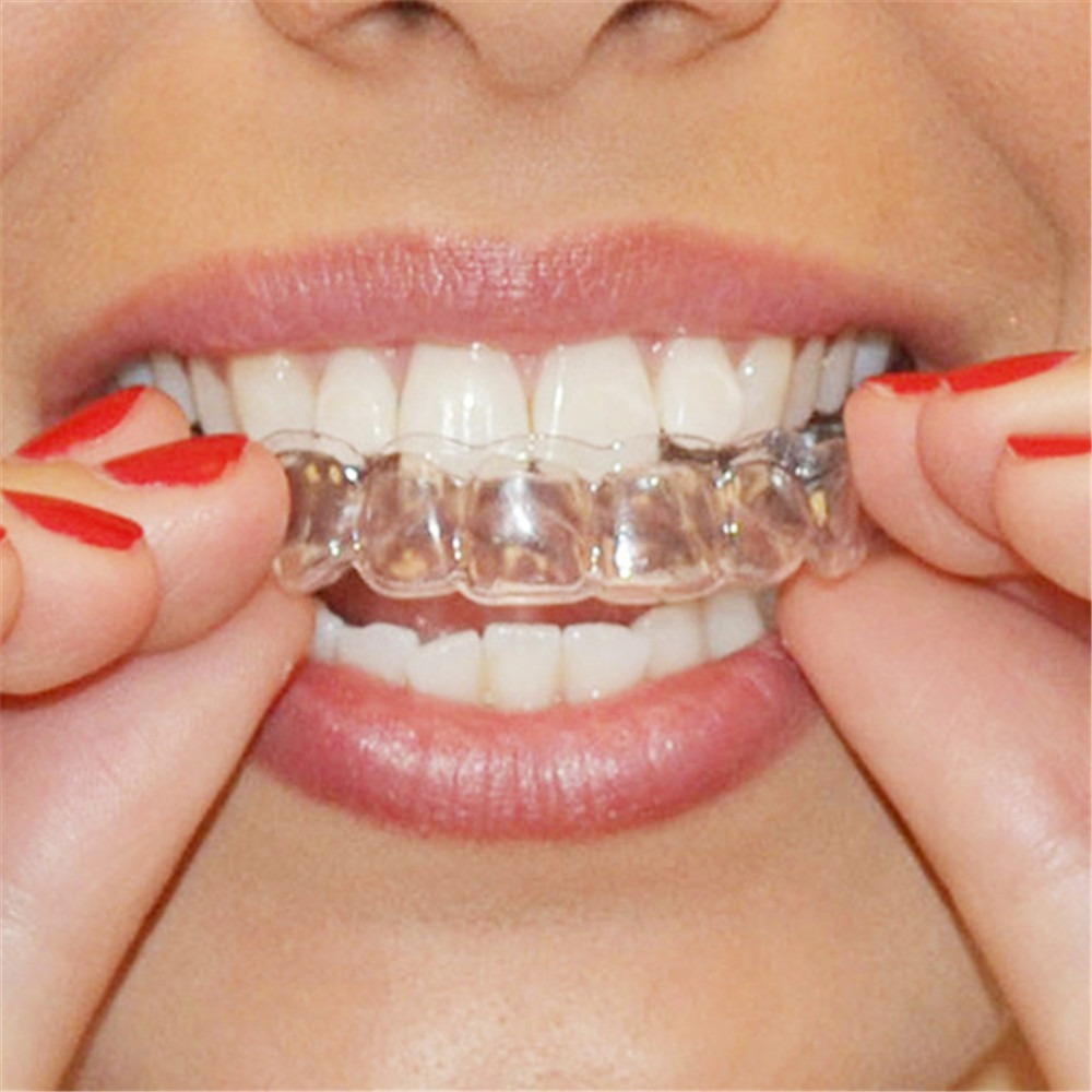 シリコン製ナイトマウスガード 取り外し可能な歯肉保護具 歯の - Dental Guard Night のレビューと価格