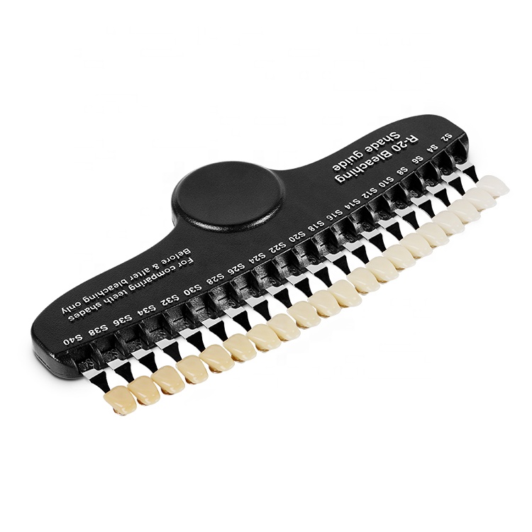 プロ仕様20色歯の色合いチャート、美容サロンと歯科医院向けの - Teeth Whitening Shade Guide のレビューと価格