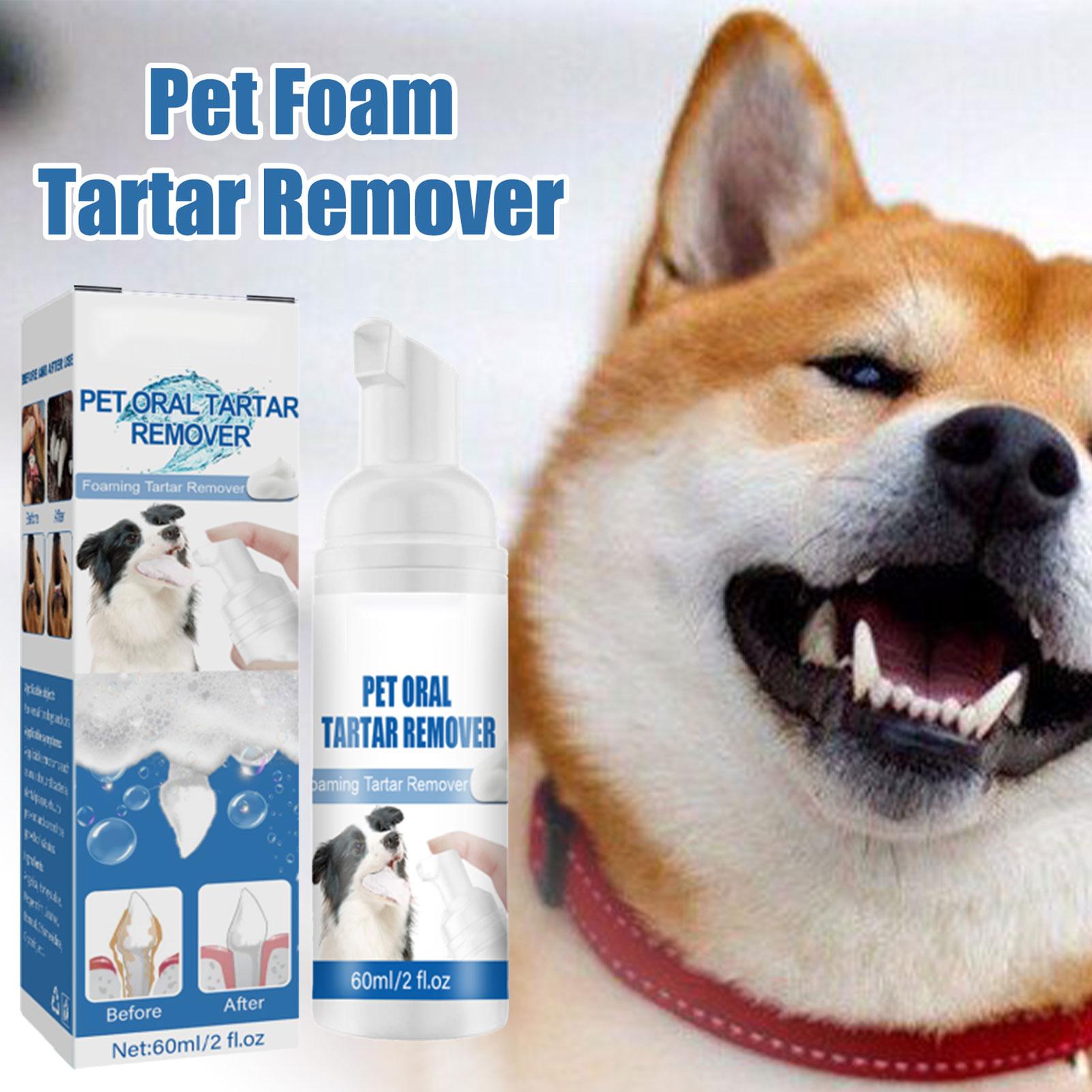 新しい60mlペット用オーラルケアフォーム、優しい歯のクリー - Teeth Whitening Foam のレビューと価格